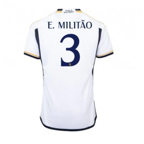 Real Madrid Eder Militao #3 Koszulka Podstawowych 2023-24 Krótki Rękaw